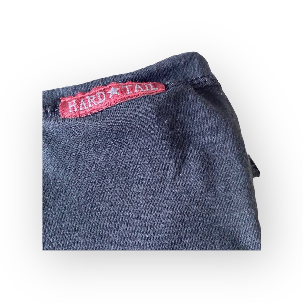 HTF: new Hard Tail ★ Float Layer Wrap Lightweight Cotton Mini Skirt ★ Black ★ S - Picture 8 of 16